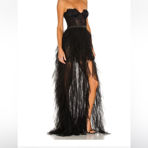 For Love & Lemons X REVOLVE Bustier Gown Size S - Picture 2 of 3